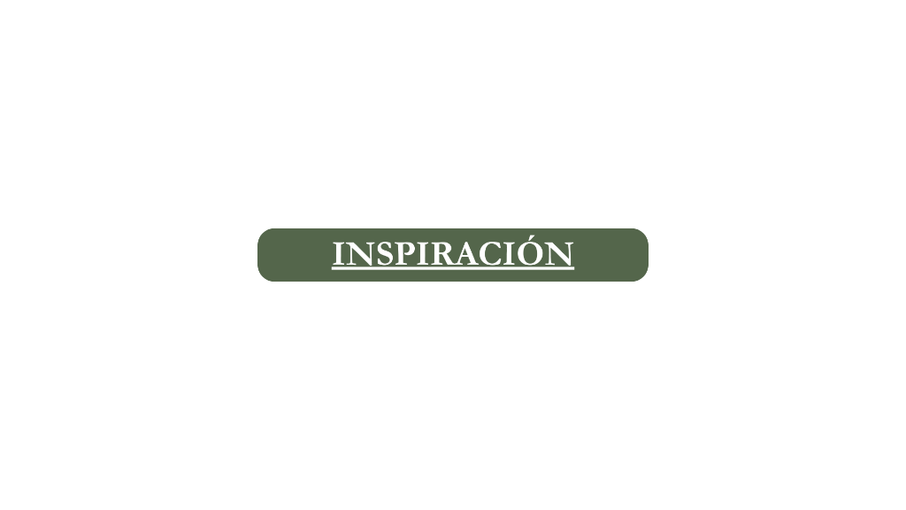 Inspiración